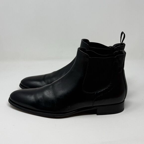 To Boot New York Adam Derrick Myles Chelsea Boots Mens 10 Black Calf Leather main image 11